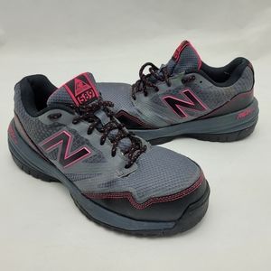 New Balance‎ Shoes Womens 8.5 B 589 V1 Composite Toe Work Shoe Black Pink